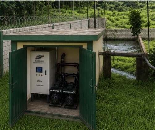 Solar inverter and pump system